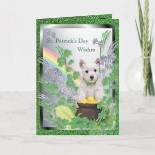 1. Westie Puppy Number One Spiritual Message Card