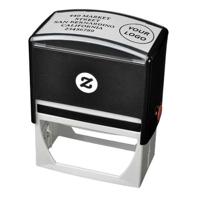 1" x 2.5" self-inking stamp (Product)