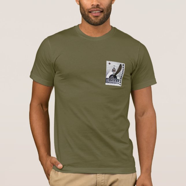 1 year commemorative flight shirt (Front)