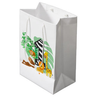 1 year old! Happy Birthday baby! Medium Gift Bag