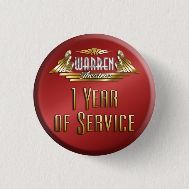 1 Year Pin (Front)