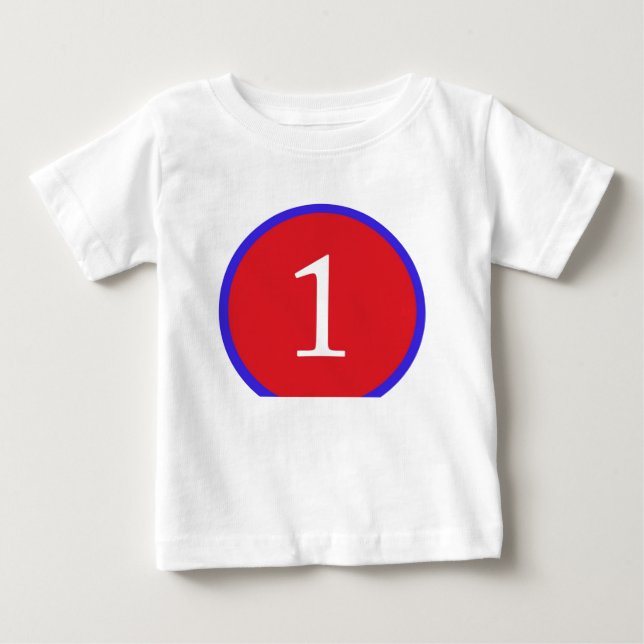 1 yr old! baby T-Shirt (Front)