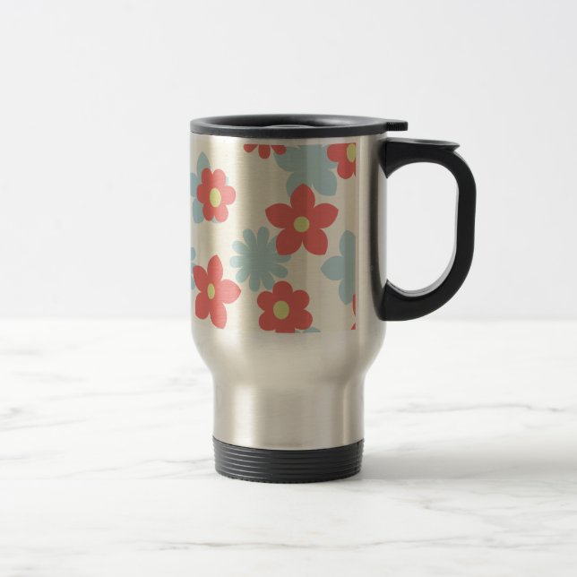 1ai Florals Travel Mug (Right)