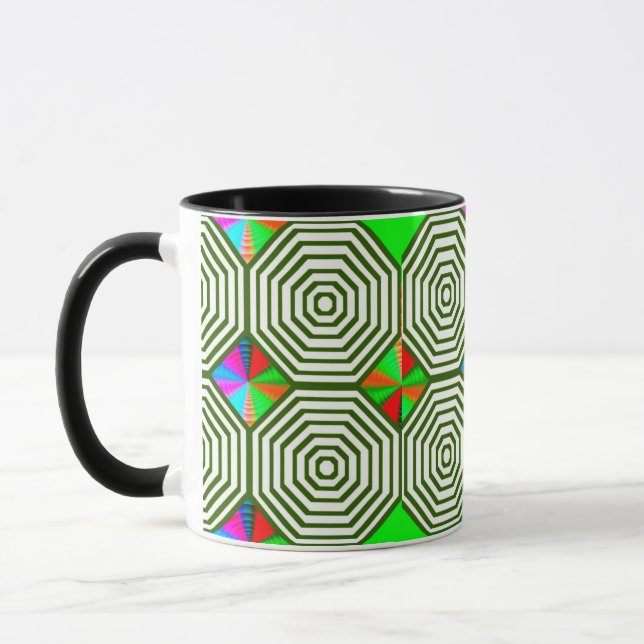 1Colorful Digital Design Combo Mug – Perfect Size  (Left)