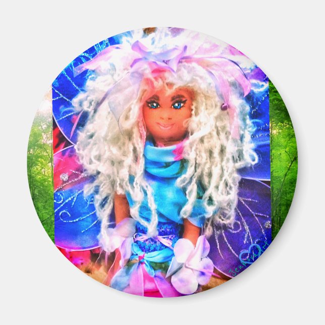 1FAERY DOLL PURPLE MAGNET (Front)