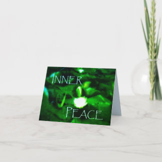 1INNER PEACE SMALL GREETING CARD