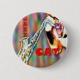 1JAZZ CAT. 6 CM ROUND BADGE