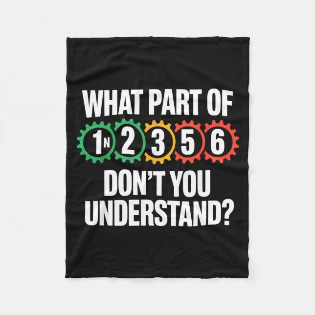 1n256 Motorcycle Shift Biker Motorcyclist  Fleece Blanket (Front)