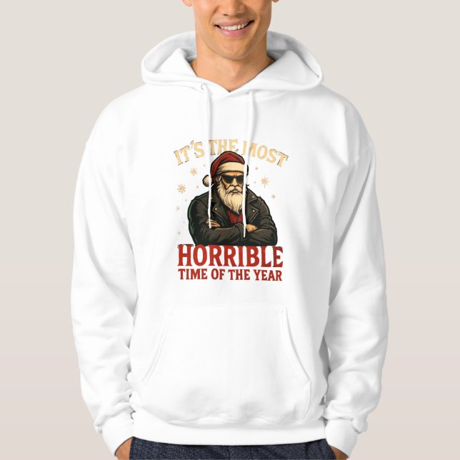1nkFury - Horrible time of the year Santa Hoodie (Front)