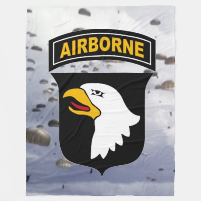 1O1st Fleece Blanket (Front)