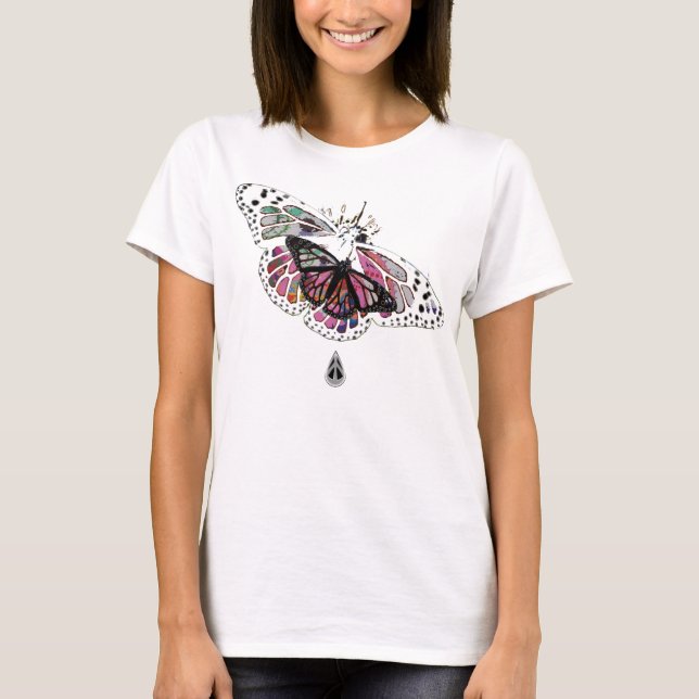 1PEACE "Butterfly Butterfly" T-Shirt (Front)