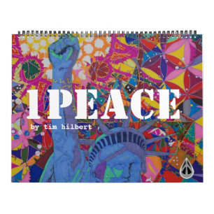 1PEACE GIANT 24 month CALANDAR (1/2011-12/2012) Calendar