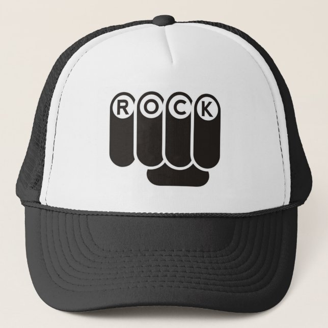 1ROCK TRUCKER HAT (Front)