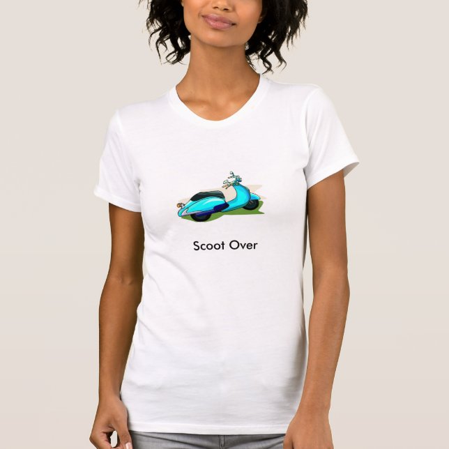 1scooter, Scoot Over T-Shirt (Front)