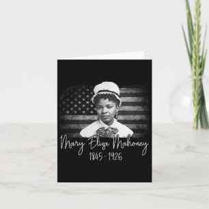 1st African American Nurse Black History Month Mar Card