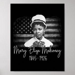 1st African American Nurse Black History Month Mar Poster