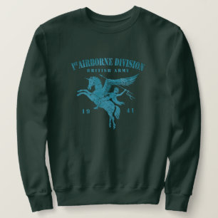 1st Airborne Division British Army - Vintage Blue Sweatshirt