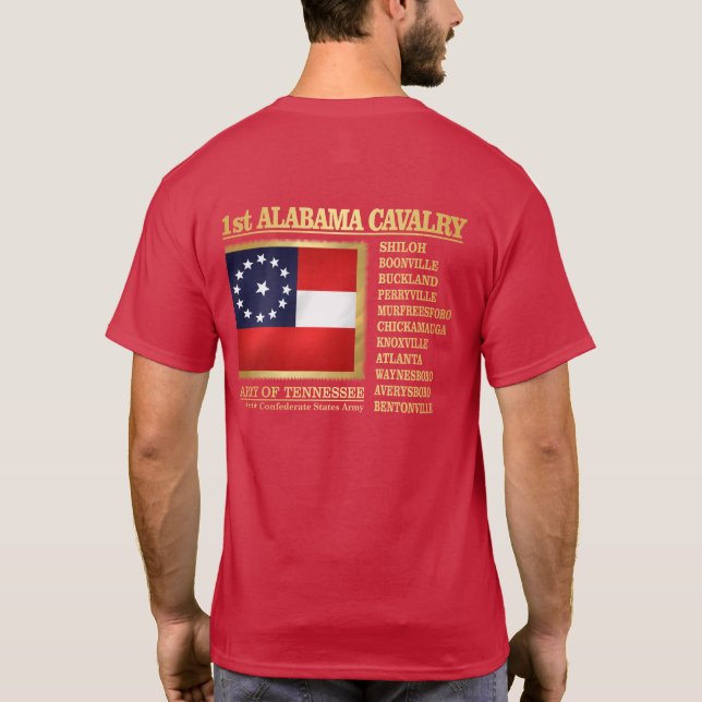 1st Alabama Cavalry (BA2) T-Shirt (Back)