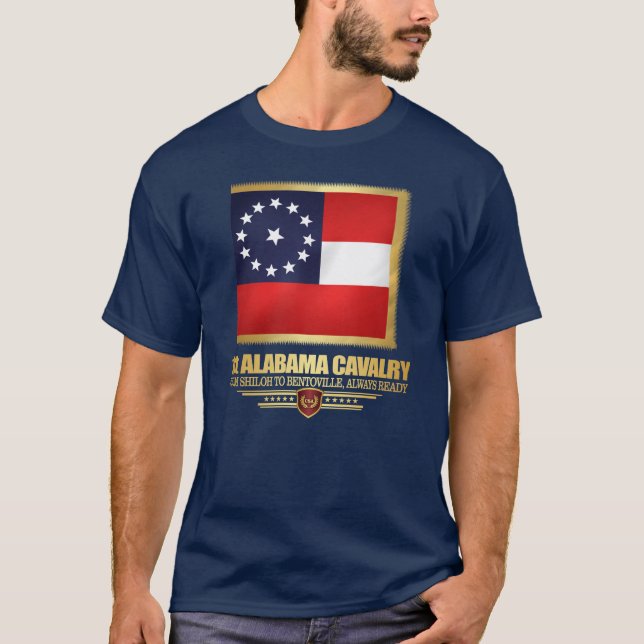 1st Alabama Cavalry T-Shirt (Front)