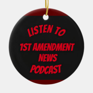 1st Amendment News Podcast Ornament