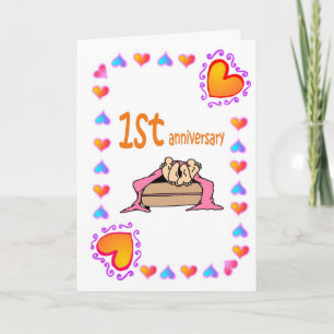 1st Anniversary Card