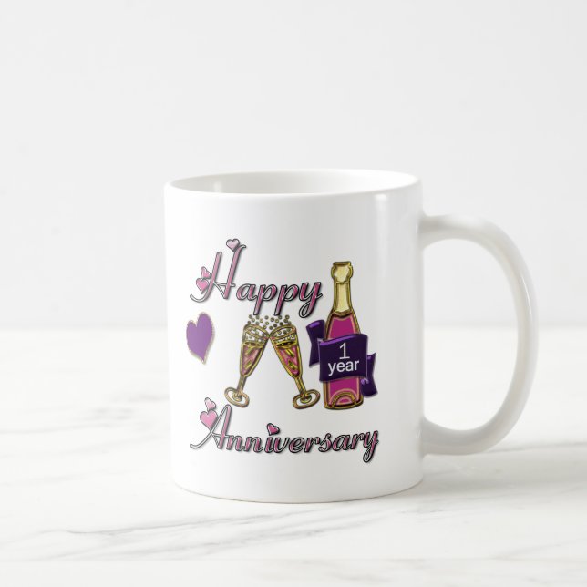 1st. Anniversary Coffee Mug (Right)