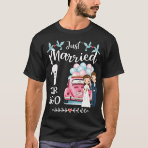 1st Anniversary - Just Married 1 Year Ago T-Shirt