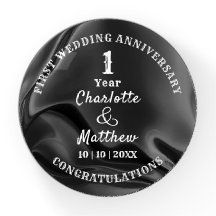 1st Anniversary Wedding Gift Personalised