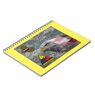 1st Armour Div Iraq Combat Veteran Notebook