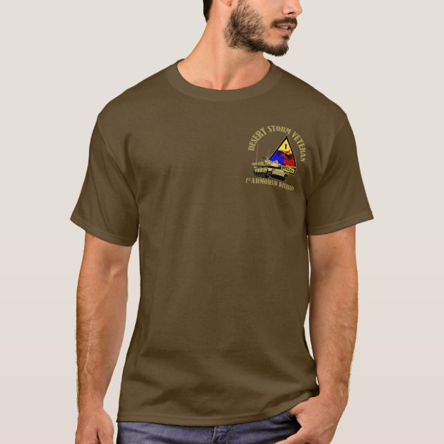 1st Armoured Division [1st AD] T-Shirt (Front)