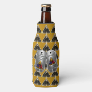 1st Armoured Division “1st AD Vintage Tags” Bottle Cooler