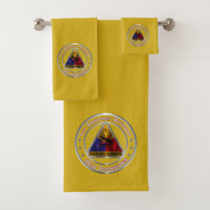 1st Armoured Division  Bath Towel Set