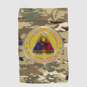1st Armoured Division Golf Towel
