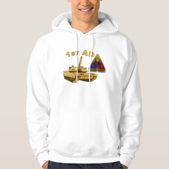 1st Armoured Division   Hoodie (Front)