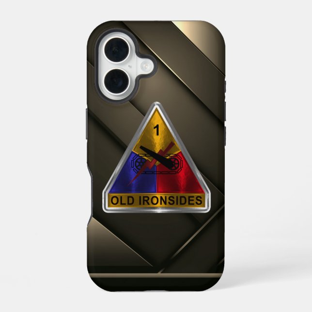 1st Armoured Division  iPhone 16 Case (Back)