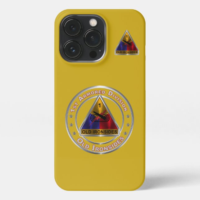 1st Armoured  Division  iPhone Case (Back)