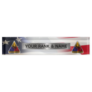 1st Armoured Division Nameplate