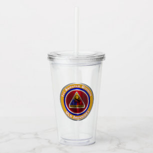 1st Armoured Division “Old Ironsides” Acrylic Tumbler