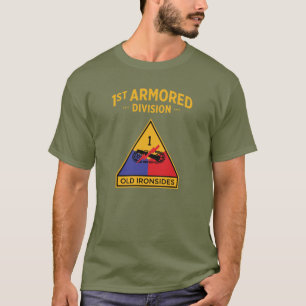 1st Armoured Division "Old Ironsides" Badge T-Shirt
