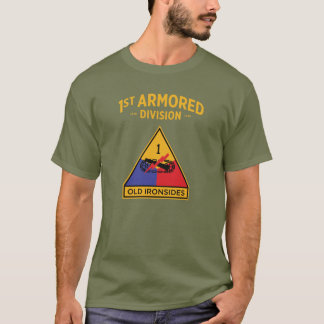 1st Armoured Division "Old Ironsides" Badge T-Shirt