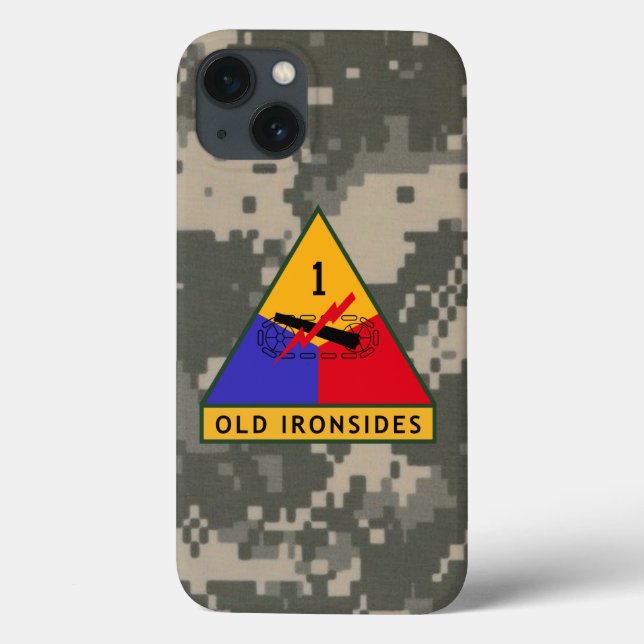 1st Armoured Division "Old Ironsides" Digital Camo Case-Mate iPhone Case (Back)