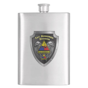 1st Armoured Division “Old Ironsides” Hip Flask