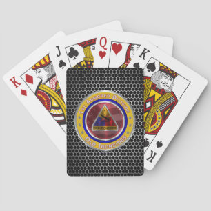 1st Armoured Division Playing Cards