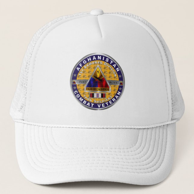 1st Armoured Division    Trucker Hat (Front)