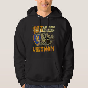 1st aviation brigade Vietnam Veteran Pilot Door Gu Hoodie