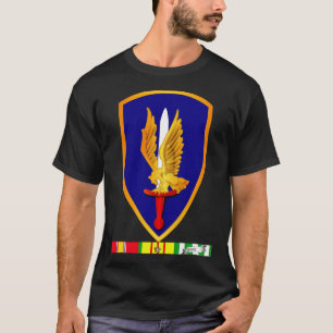 1st Aviation Brigade Vietnam w SVC wo Txt T-Shirt