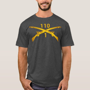 1st Battalion 110th Infantry Regiment Inf Branch w T-Shirt