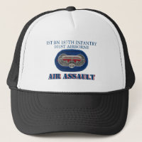 1ST BATTALION 187TH INFANTRY 101ST AIRBORNE HAT