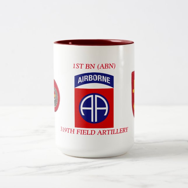 1ST BATTALION 319TH FIELD ARTILLERY MUG (Center)