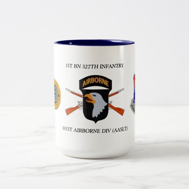 1ST BATTALION 327TH INFANTRY 101ST AIRBORNE MUG (Center)